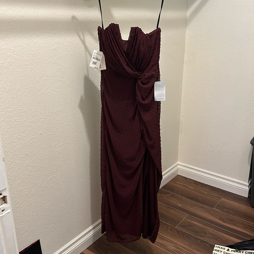 Midi evening dress